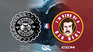 Polar Beers VS Big Deals  Div 4  14th August  IceHQ Beer League ice hockey [upl. by Murdoch]