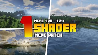 1 SHADER MCPE PATCH  Di Minecraft 120  121   Support Low End Mobile Device [upl. by Initirb7]