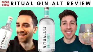 Ritual Gin Alternative Review nonalcoholic spirit tasting [upl. by Senecal]