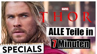 Alle THOR Filme in 7 12 Minuten  Recap amp Zusammenfassung [upl. by Nhojleahcim67]