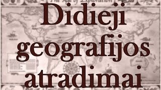 22 Didieji geografiniai atradimai [upl. by Karab]