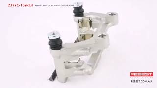 2377C162RLH REAR LEFT BRAKE CALIPER BRACKET CARRIER FOR AUDI [upl. by Charil]