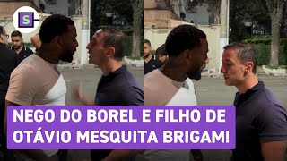 Nego do Borel leva tapa na cara durante briga com filho de Otávio Mesquita [upl. by Asserat790]