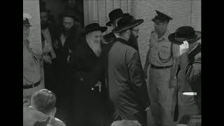 Historical Footage of Satmar Rebbe Rabbi Yoel Teitelbaum Ztquotl – 1965 in Israel [upl. by Drageruaeb]