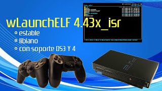 🛠️🎮 wLaunchELF 443xisr Ahora con soporte para mandos Dual Shock 3 y 4 🛠️🎮 [upl. by Isobel]