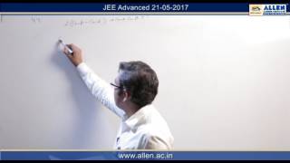 JEE Advanced 2017 Mathematics Solution Q 46 47 Paper2 Code9 [upl. by Akirahs]