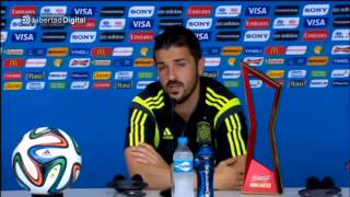 David Villa se despide de la selección española [upl. by Winter]