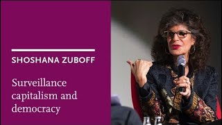 In a nutshell Shoshana Zuboff Shoshana Zuboff Surveillance Capitalism and Democracy [upl. by Corrinne]