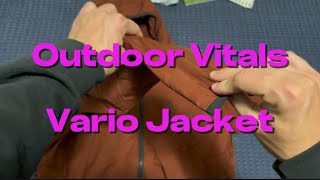 UNBOXING the ULTRALIGHT Outdoor Vitals Vario Jacket [upl. by Warfeld]