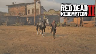 Red Dead Redemption 2 MoD Arthur Exploring New Austin With Baylock [upl. by Jacky823]