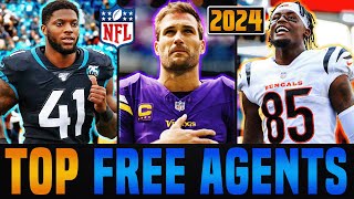 2024 NFL Free Agency  Top NFL Free Agents of 2024 [upl. by Alenson447]