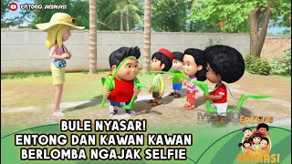 GANDENG BULE NYASAR MEMED MAU PAMER KE SEMUA ORANG KAMPUNG  ENTONG ANIMASI [upl. by Oicirtap]