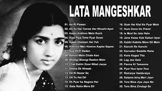 Best Songs Of Lata Mangeshkar  Lata Mangeshkar Best Evergreen Romantic Songs [upl. by Roanne]