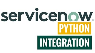 servicenow integration with python  servicenow incident management  username and password [upl. by Davina]