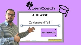 4Klasse Zahlenstrahl Teil1 [upl. by Adelice]