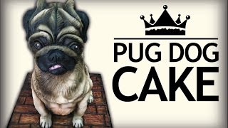 How to make a Pug Dog CAKE [upl. by Presber]