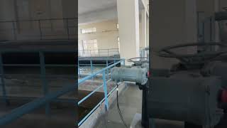 Drinkable water treatment plant  Ganga barrage Kanpur biochemical engineering [upl. by Liv]