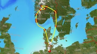 Norwegen  Eine Rundreise mit Auto und Caravan [upl. by Lawlor171]