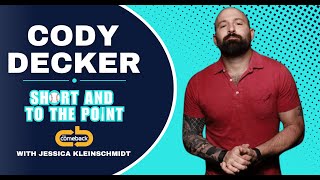 Short and to the Point Cody Decker on Rob Manfred quotField of Dreamsquot Michelle Beadle and more [upl. by Onurb]