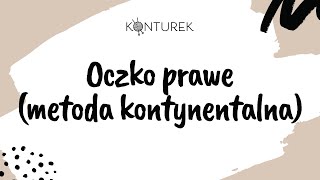 Oczko prawe dla początkujących  Metoda kontynentalna  Druty krok po kroku [upl. by Alam169]