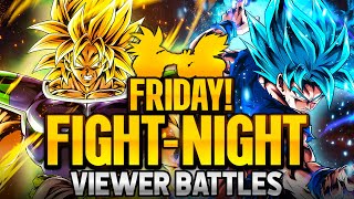 The 2nd Incident Dragon Ball Legends 6th Anniversary PVP Viewer Battles Fight Night Friday [upl. by Eatnuhs]