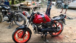 splendor सिर्फ 8000 में मॉडिफाई करे  Splendor Modified  Fuel Tank Changed [upl. by Nuhsyar]