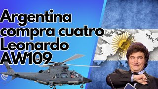 La Armada Argentina firma la compra de cuatro Leonardo AW109 [upl. by Matilda]