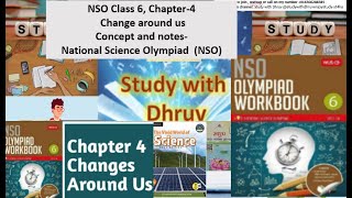 NSO Class 6 Chapter4 Change around usConcept and notesNational Science Olympiad NSO [upl. by Runkle367]