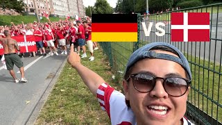 Rejser Til Tyskland Og Ser EM I Fodbold  Vlog [upl. by Hamon]