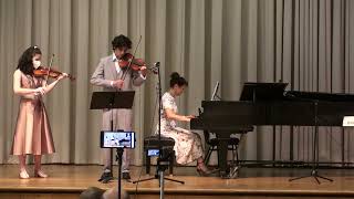 Snowstorm Waltz by G Sviridov Charlotte Goltser Raphael Feldman violins ASuhoy piano [upl. by Laurence]