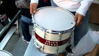 ChivasUSA Union Ultras Custom Drums [upl. by Nibas]