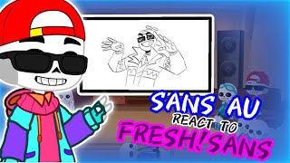 SANS AU REACT TO FRESHSANS [upl. by Nnylcaj]