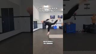 540 HOOK KICK TUTORIAL Jujutsu Kaisens TOJI FUSHIGURO taekwondo karate martialarts shorts [upl. by Roti388]