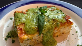 Vegetable Lasagna with Creamy Pesto Sauce [upl. by Uon]