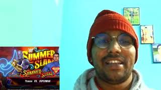 WWE 2K23 Reaction Video for Match of Thanos vs Superman [upl. by Aros]