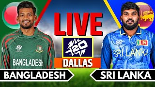 Bangladesh vs Sri Lanka T20 World Cup Match  Live Score amp Commentary  BAN vs SL Live  T20 WC 2024 [upl. by Ahsinav]