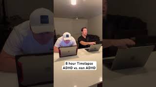 ADHD vs non ADHD work [upl. by Cort]