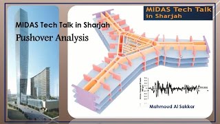 Pushover Analysis Midas TechTalk AlSakkar [upl. by Gustav]