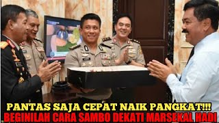 VIRAL FERDY SAMBO BERI KEJUTAN KE MARSEKAL HADI CARA CEPAT NAIK PANGKAT JENDERAL [upl. by Marozas689]