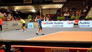 Philipp Kohlschreiber amp Tobias Kamke  ATP Vienna  Bank Austria Tennis Trophy 2010 [upl. by Nolana572]