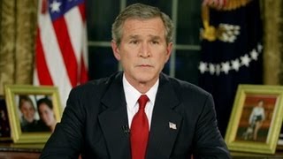 President Bush Announces Start of Iraq War [upl. by Einafats112]