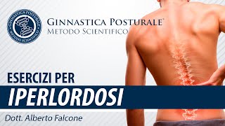 Esercizi per liperlordosi Ginnastica Posturale® [upl. by Leyla]