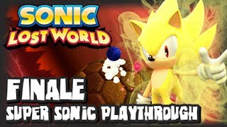 Sonic Lost World Wii U  2K HD Super Sonic Playthrough  Part 7 FINALE [upl. by Jessa]