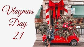 Vlogmas Day 21 Έφτιαξα νύχια και τα τσαντάκια για τα κάλαντα  Marinelli [upl. by Nednarb]