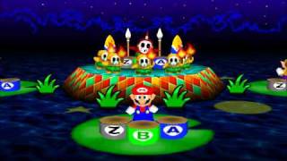 Nintendo 64  Mario Party 3  4Players MiniGame  The Beat Goes On [upl. by Tillion]