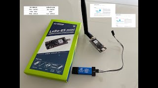 Seeed LoRa E5 Tutorial with ST programmer [upl. by Ravert]