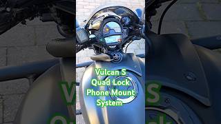 Kawasaki Vulcan S Mods amp upgrades Quad lock phone mount bikelife vlog shorts motovlog [upl. by Aisek169]