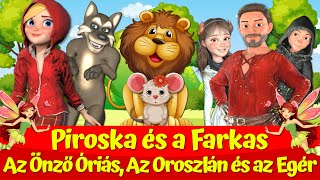 Piroska És A Farkas 🔴🐺I Az Önző Óriás 🔴🧌 I Nati Mesék I Magyar Tündérmesék [upl. by Mailliw]