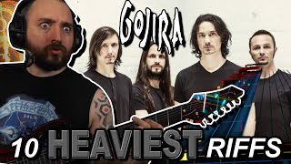 10 HEAVIEST Gojira Riffs to Sightread On Rocksmith 2014 [upl. by Rawley48]