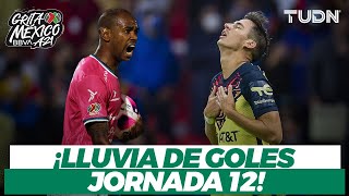 ¡La LLUVIA DE GOLES de la Jornada 12  Grita México AP2021  Presentado por Autozone [upl. by Okiram]